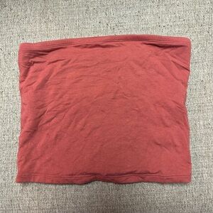 Old Navy Rust Red Tube Tank Top